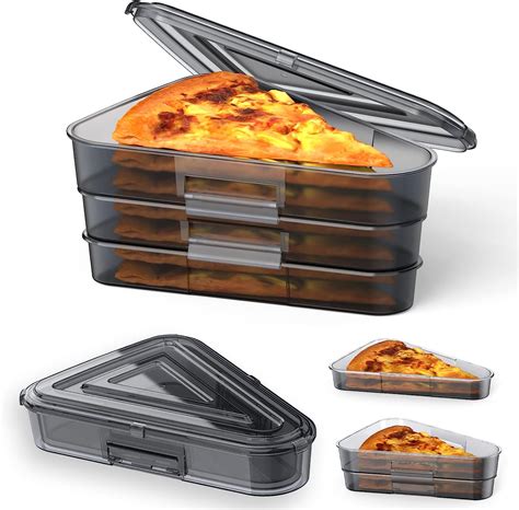 storage containers for pizza slices